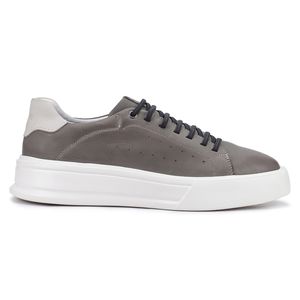 Tênis Casual Kéffor Mistral 600 De Couro Cinza