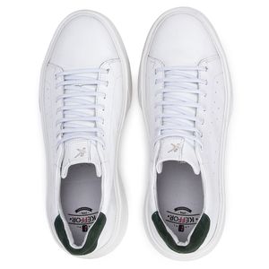 Tênis Casual Kéffor Mistral 600 De Couro Branco