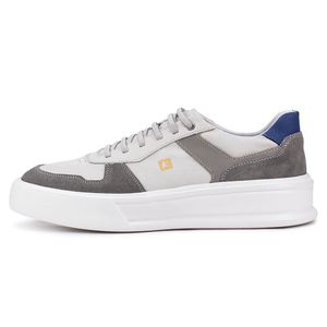 Tênis Casual Kéffor Mistral 610 De Couro Cinza 