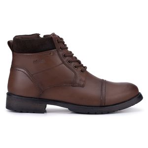 Coturno em Couro Cor Marrom Kéffor Masculino Linha Ranger 