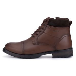 Coturno em Couro Cor Marrom Kéffor Masculino Linha Ranger 