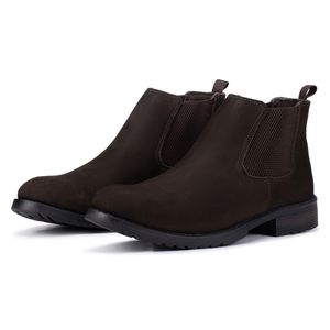 Coturno Masculino Kéffor Linha Ranger em Couro nobuck Cor Café