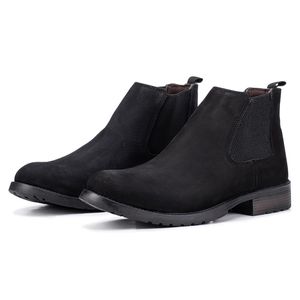 Coturno Masculino Kéffor Linha Ranger Em Couro Nobuck Cor Preto 