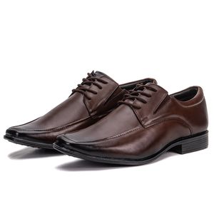 Sapato Social De Couro Masculino Bino Fino Café Berlim