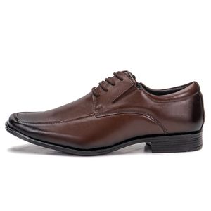Sapato Social De Couro Masculino Bino Fino Café Berlim