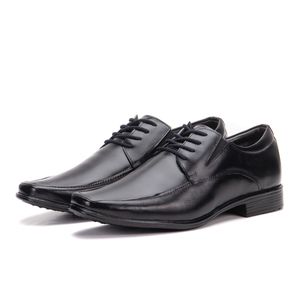 Sapato Social De Couro Masculino Bino Fino Preto Berlim