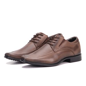 Sapato Social De Couro Masculino Bino Fino Castanho Berlim