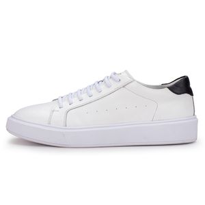 Tênis Compass 310 De Couro Branco Confortável Casual