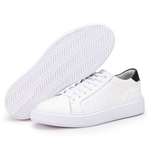 Tênis Compass 310 De Couro Branco Confortável Casual