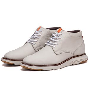 Sapato Casual Masculino De Couro Off White Copenhagen