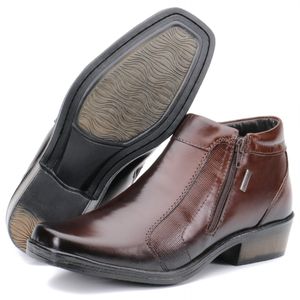 Bota Masculina Country Em Couro Kéffor Linha Arizona Country