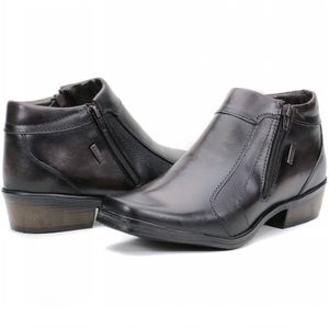Bota Masculina Social Country Em Couro Café Kéffor Arizona Country