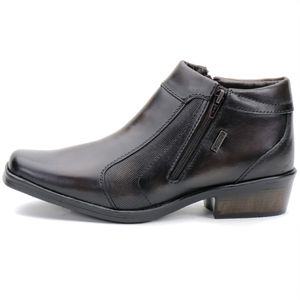 Bota Masculina Social Country Em Couro Café Kéffor Arizona Country