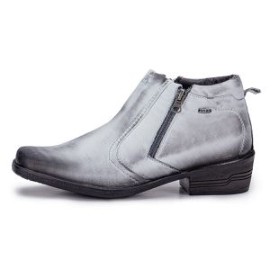Bota Masculina Country De Couro Off White Arizona Country
