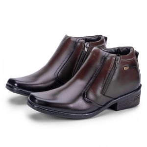 Bota Masculina Country De Couro Macia Café Arizona Country