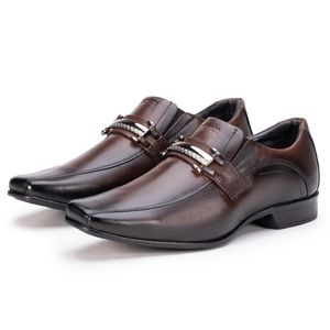 Sapato Social Linha Istambull New em Couro Café Primer Kéffor