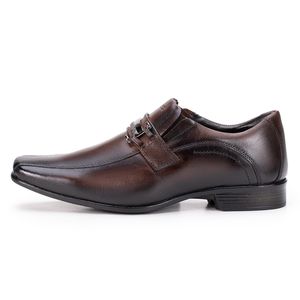 Sapato Social Linha Istambull New em Couro Café Primer Kéffor