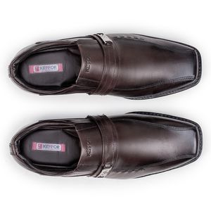 Sapato Social Masculino Em Couro Marrom Macio Metrópole New