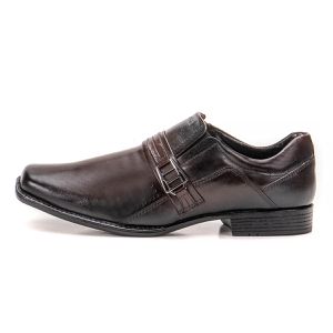 Sapato Masculino Social De Couro Marrom Macio Metrópole New