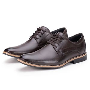 Sapato Social Café Masculino de Couro Paris Premium