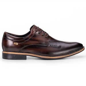 Sapato Social Amadeirado Masculino de Couro Paris Premium