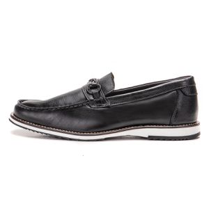 Sapato Oxford De Couro Legítimo Preto Com Gravata Macio Play