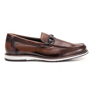 Sapato Oxford De Couro Legítimo Marrom Com Gravata Macio Play