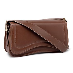 Bolsa Feminina Baguete Ombro Caramelo - Haldrys