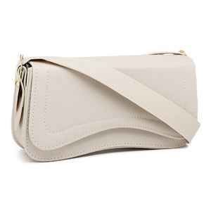 Bolsa Feminina Baguete Ombro Off White - Haldrys