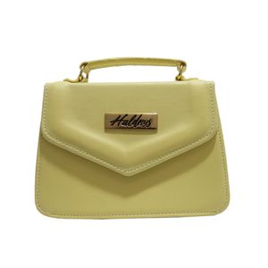 Bolsa Feminina Haldrys Pequena Amarela - Haldrys