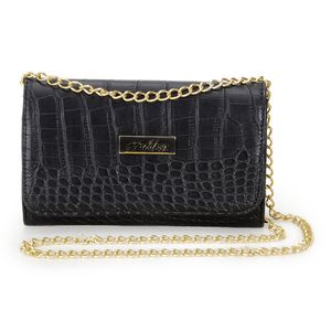 Clutch Feminina Sintético Preto - Haldrys