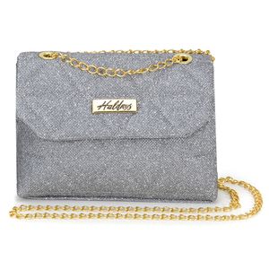 Bolsa Feminina Prata Gliter - Haldrys