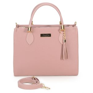 Bolsa Feminina Rosa Sintético - Haldrys
