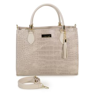 Bolsa Feminina Haldrys Off White