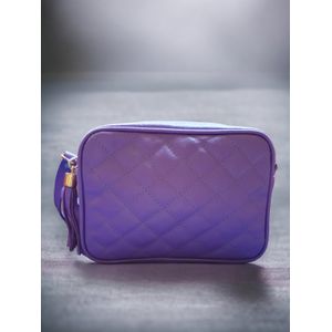 BOLSA EM MATELASSÊ COM CHAVEIRO Couro Legítimo - Magia Bolsas e Acessórios