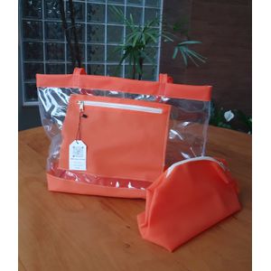 BOLSA PRAIA (PISCINA) ACOMPANHA NECESSAIRE - Magia Bolsas e Acessórios