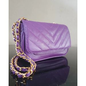 BOLSA MATELASSÊ Couro Legítimo - Magia Bolsas e Acessórios