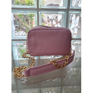 BOLSA DELICADA Couro Legítimo - Magia Bolsas e Acessórios