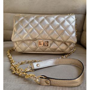 Bolsa sofisticada Couro Legítimo - Magia Bolsas e Acessórios