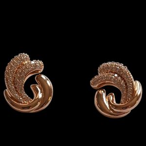 Brinco Zirconia Pequeno Circular - 3873 - MARINA JOIAS