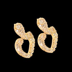 Brinco Zirconia Coração micro zirconia - 3869 - EFEITO NATURAL