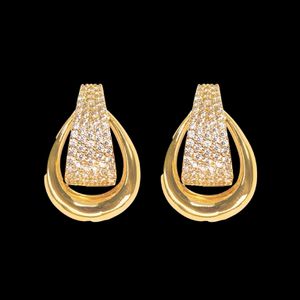 Brinco Zirconia Gota Vazada Imperial - 3871 - EFEITO NATURAL