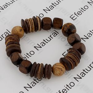 Pulseira Masculina Efeito Natural Olho de Tigre -... - MARINA JOIAS