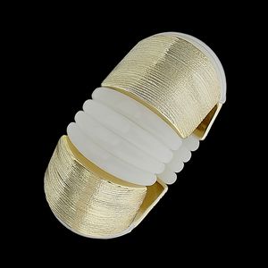 Bracelete Dourado com Acessórios Sintéticos - 767 - MARINA JOIAS