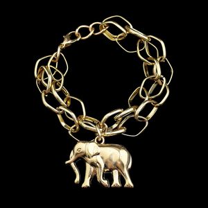 Pulseira folheada à Ouro 18k Elephant - 817 - MARINA JOIAS