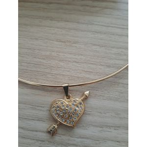 Conjunto folheado à ouro 18k Aro Cupido - 594 - MARINA JOIAS