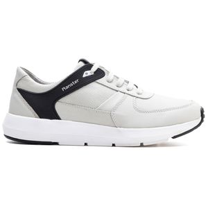 Tênis Sneaker Gelo/Preto - Pé Leve Calçados