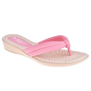 Chinelo Anatômico Jasmim - Tutti Frutti - PI-500324-ROS - Pé Relax Sapatos Confortáveis