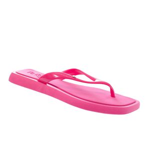 Chinelo Flat para Esporão e Fascite - Cereja - TA-330202-CE - Pé Relax Sapatos Confortáveis