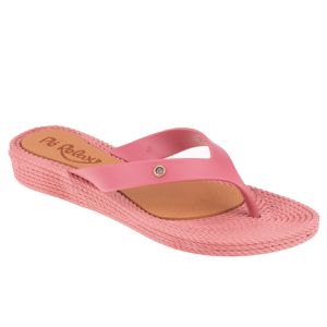 Chinelo Flat Agapanto - Cravo - TA-210006-CRA - Pé Relax Sapatos Confortáveis